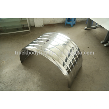 China made Stainless steel mudguard / fender for heavy truck and trailer 112008